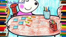 Bedtime Sleeping Music for Kids-Peppa Pig coloring
