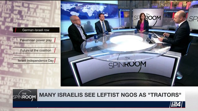 THE SPIN ROOM | EU partially left-wing Israeli NGOS | Sunday, July 30th 2017