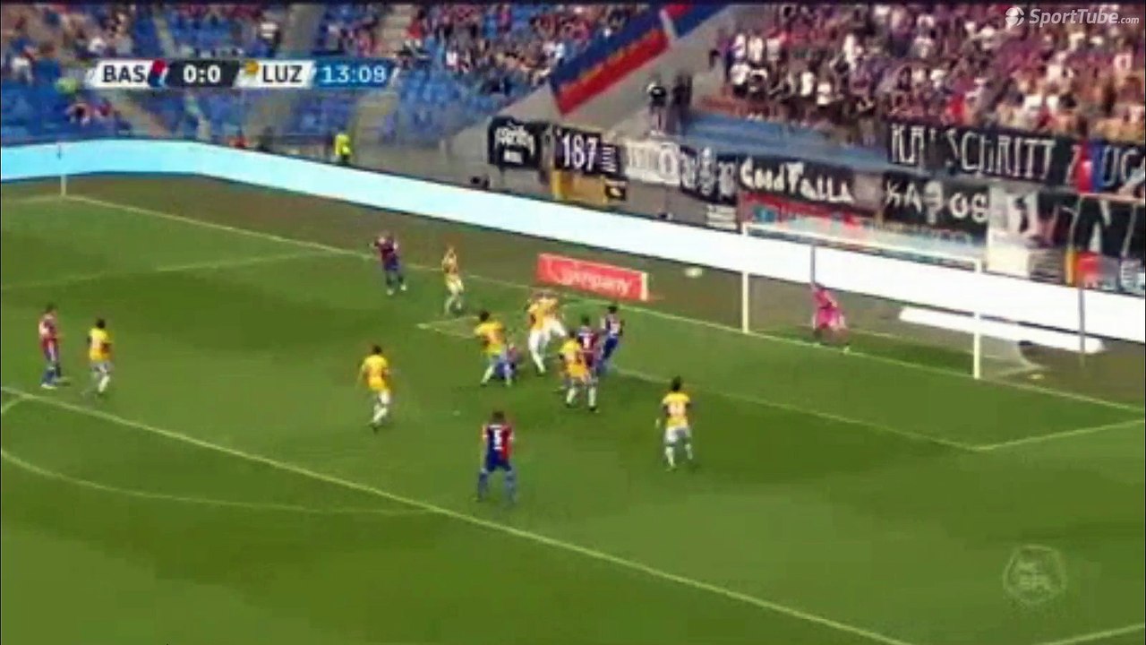 Mohamed Elyounoussi Amazing Goal - Basel vs Luzern  1-0  30.07.2017 (HD)