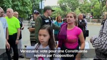 Venezuela: vote pour une Constituante rejetée par l'opposition
