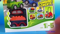 Y coches para Niños partido mezcla patio de recreo remolcar juguetes camión con Lego duplo lightnin