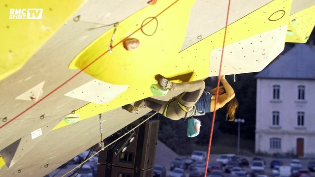 Coupe du monde de difficulté d’escalade : Romain Desgranges remporte la première étape