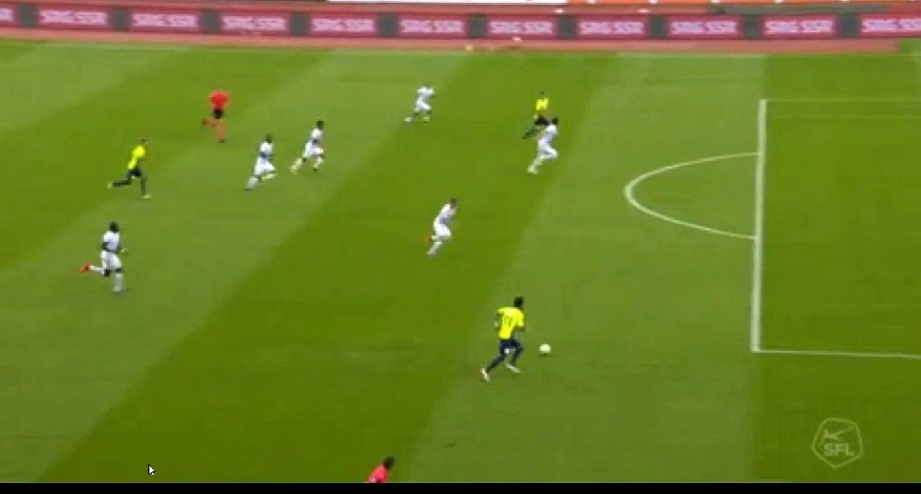 Matteo Tosetti Goal -  Zurich vs Thun 0-1  30.07.2017 (HD)