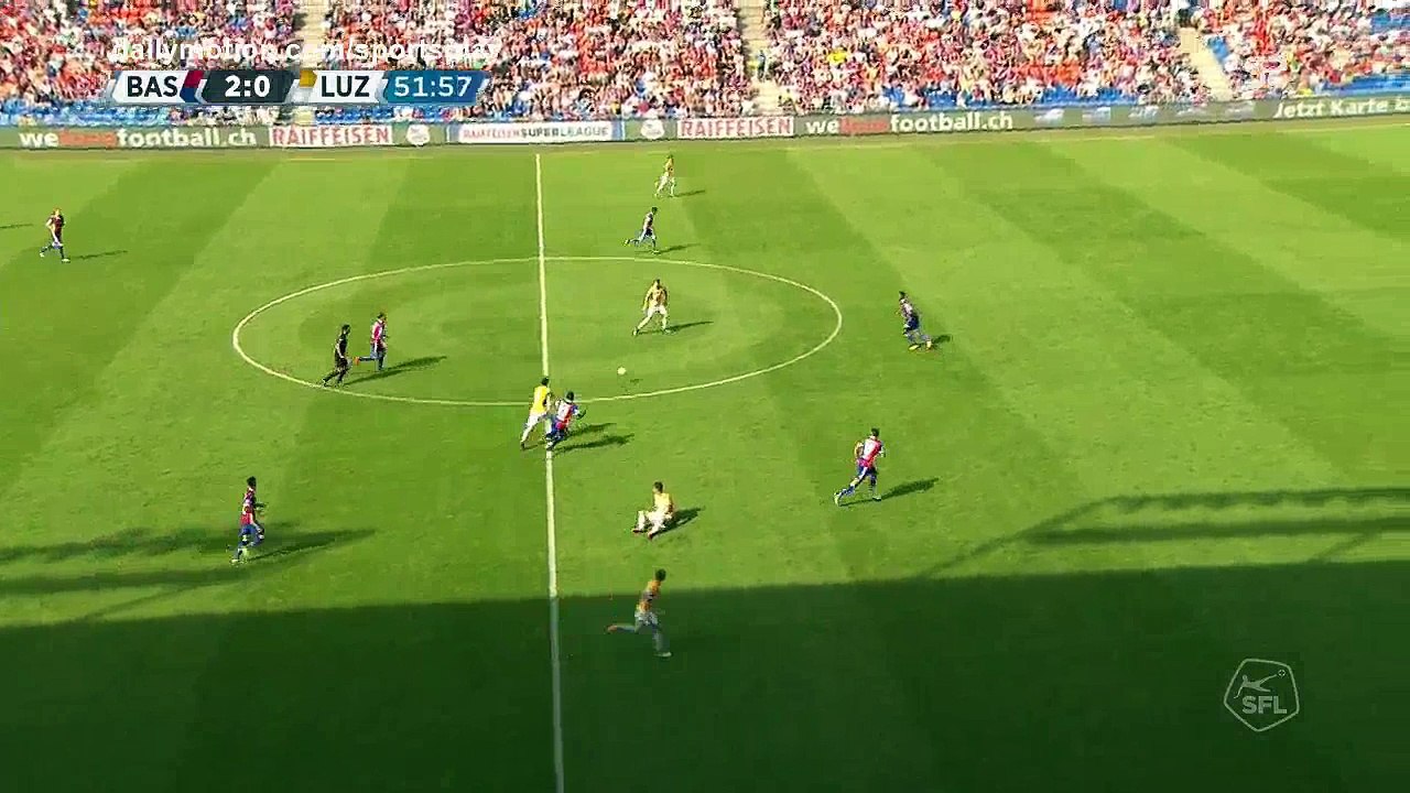 Mohamed Elyounoussi Own Goal HD - Basel 2 - 1 Luzern - 30.07.2017