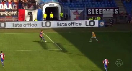 Mohamed Elyounoussi Funny Own Goal - Basel vs Luzern 2-1  30.07.2017 (HD)