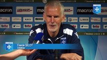 Conférence de presse de Francis Gillot avant AJA - RC Lens