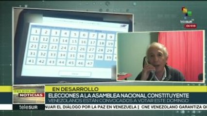 Aznarez: Constituyente en Venezuela es una elección estratégica