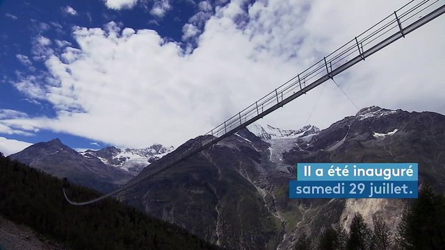 Découvrez le pont suspendu le plus long du monde
