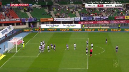 Kevin Friesenbichler Goal HD - Austria Vienna 1 - 2 Sturm Graz - 30.07.2017 (Full Replay)