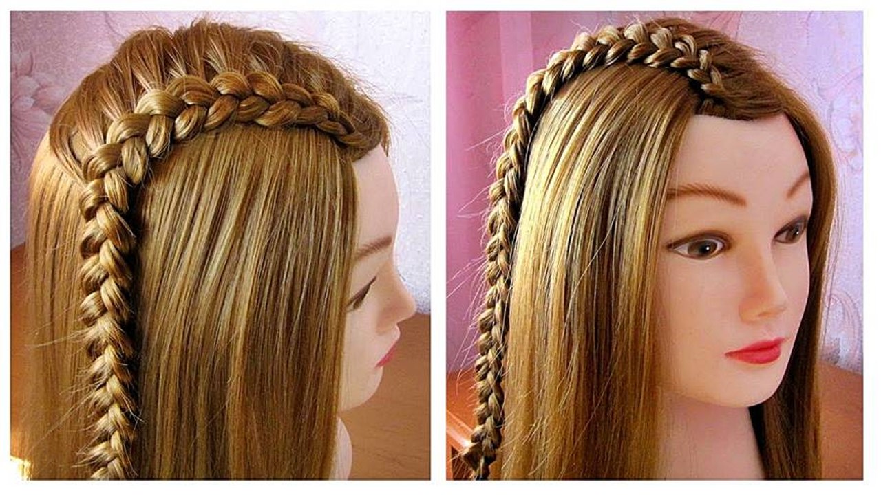 Easy Hairstyle Tutorial One Braid