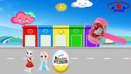 Elsa And Spiderman Tom Talking Angela Ben 10 paw patrol learn color