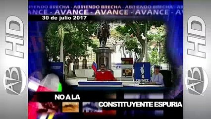 Avance domingo 30 de julio