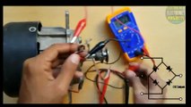 How To Generate Electricity Using Washing Machine Motor
