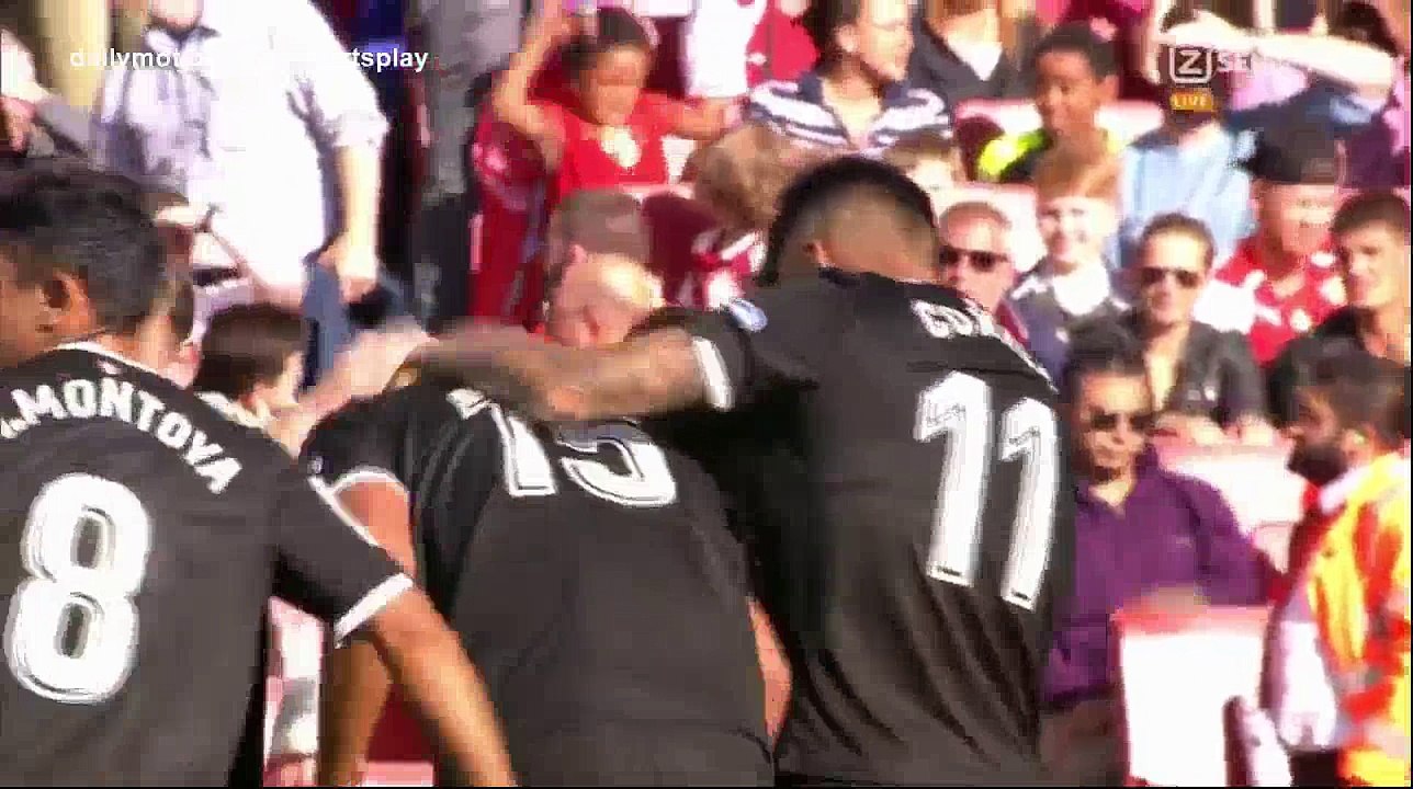 Steven N'Zonzi Goal HD - Arsenal 1 - 2 Sevilla - 30.07.2017 (Full Replay)