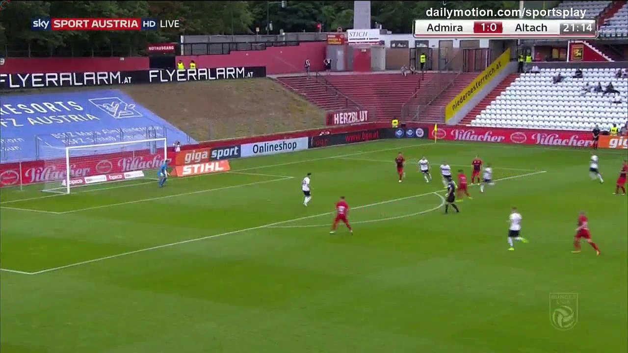 Maximilian Sax Goal HD - Admira 2 - 0 Altach - 30.07.2017 (Full Replay)