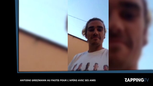 Antoine Griezmann au pastis pour l'apéro avec ses amis (vidéo)