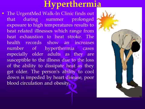 Common medical problem that makes you to go to an urgent care center in summer