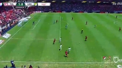 Fernando Uribe GOAL HD - Toluca 1-0 León 30.07.2017