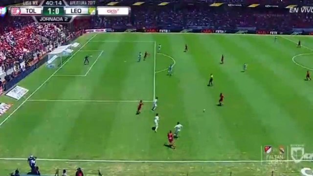 Fernando Uribe GOAL HD - Toluca 1-0 León 30.07.2017