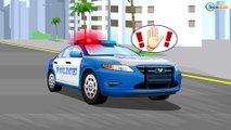 Ambulans, Polis arabası ve Yarış Arabası - Yeni Eğitici Çizgi Film - Süper Koleksiyon Arabalar 2017