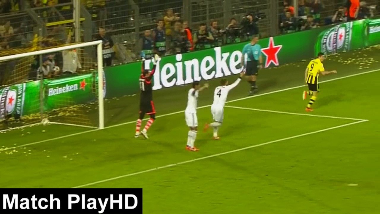 The Day Lewandowski Destroyed Real Madrid -Dortmund vs Real Madrid 4-1 Highlights UCL Semi Final 2012 13