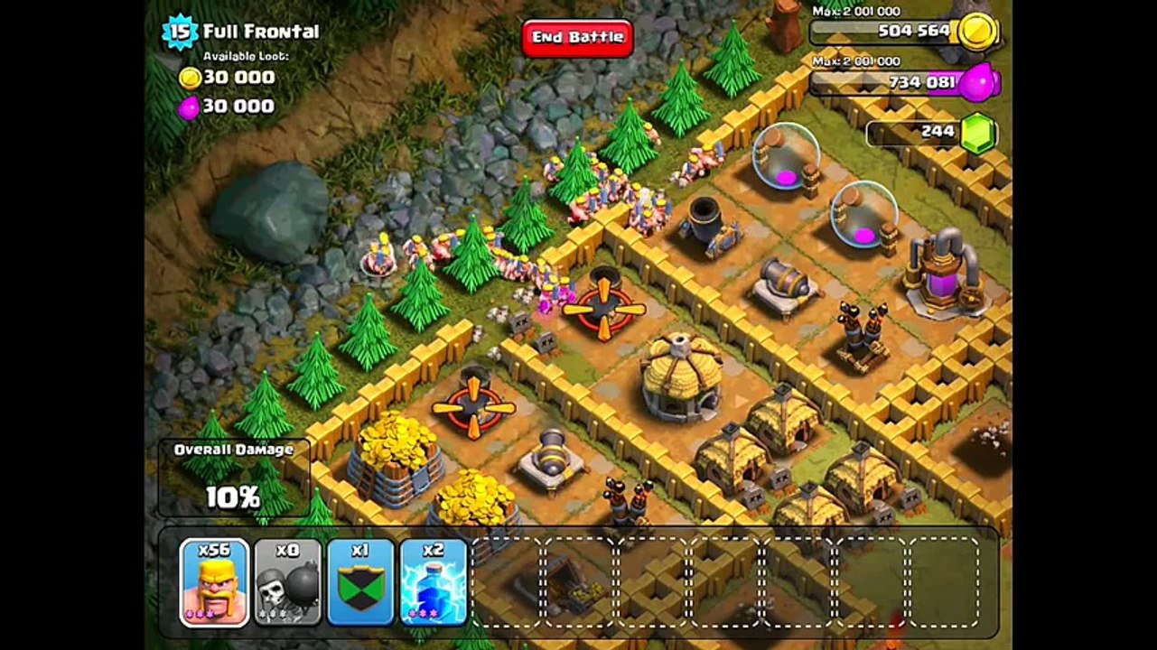 Clash of Clans Level 33 - Full Frontal