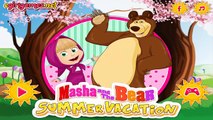 Mashaallah y el oso de verano vacaciones masha y oso de divertido Actividad Juegos para Niños