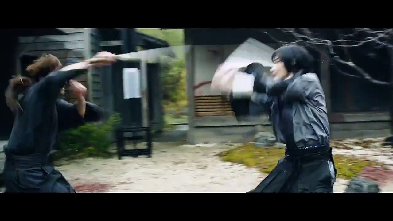 Dangerous samurai sword fight