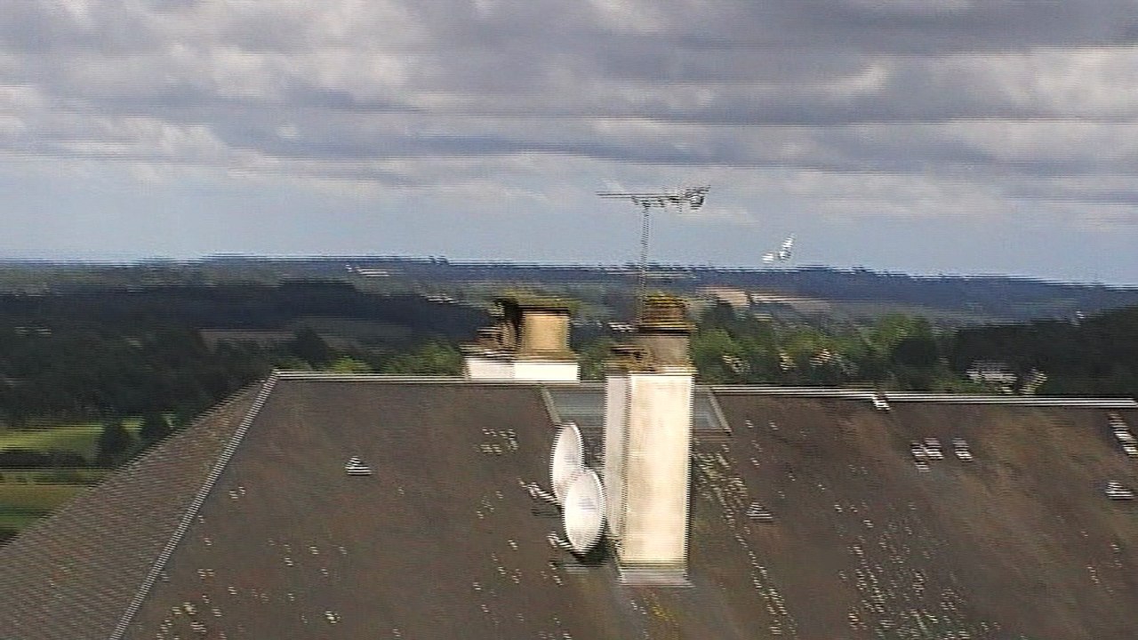 La petite chapelle vue d'en haut