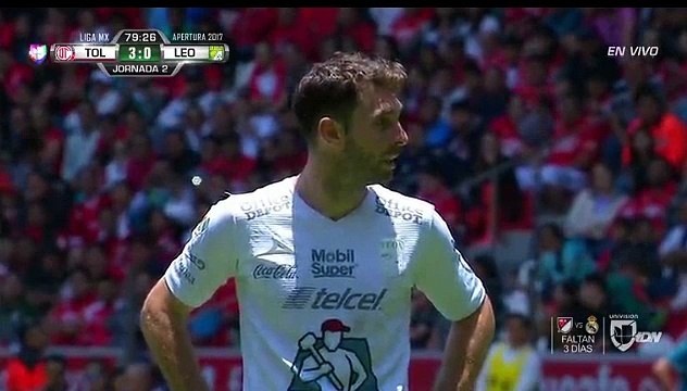 Boselli (Penalty) Goal HD - Toluca	3-1	Club Leon 30.07.2017