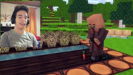 انيميشن ماين كرافت ( انتقام القروي )