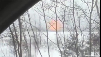 Extraña esfera captada en Rusia