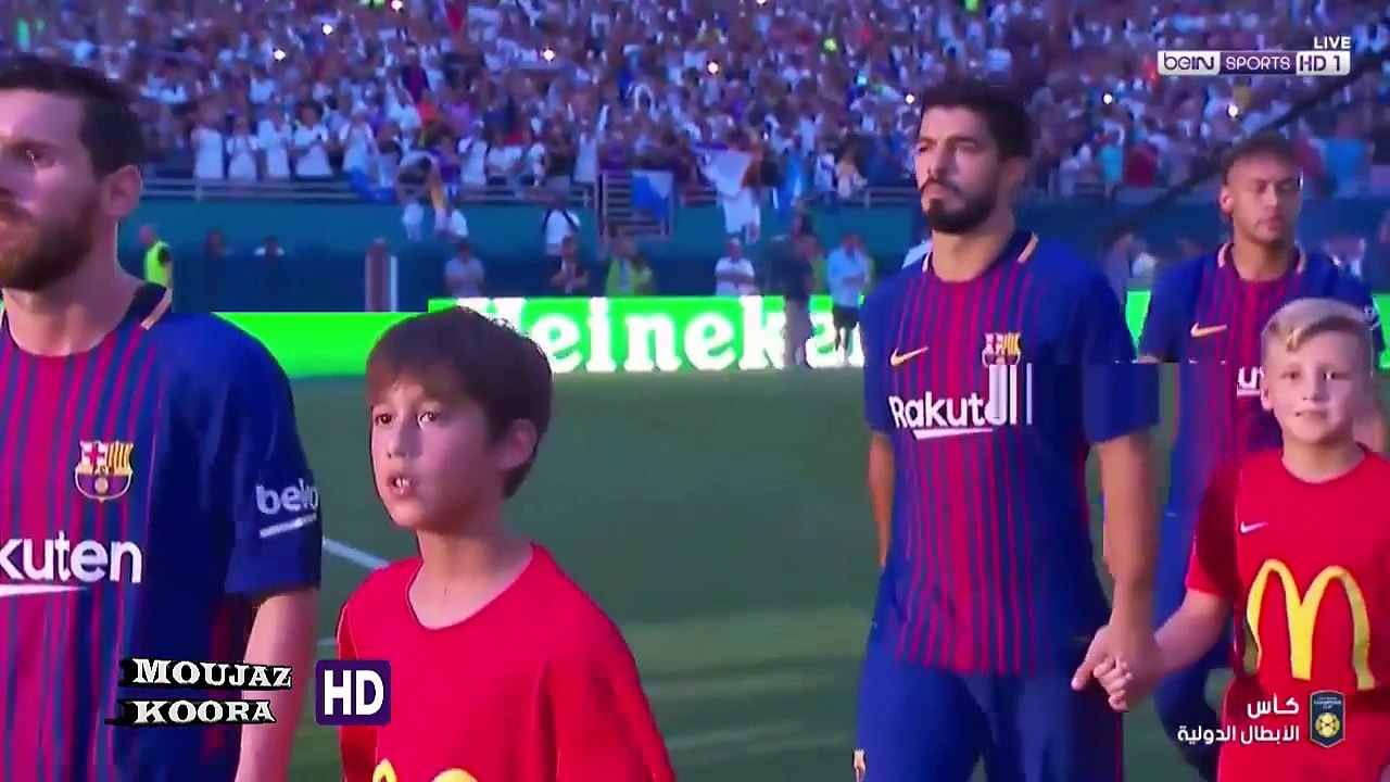 ملخص اهداف مباراة برشلونة وريال مدريد 3-2 [ شاش...