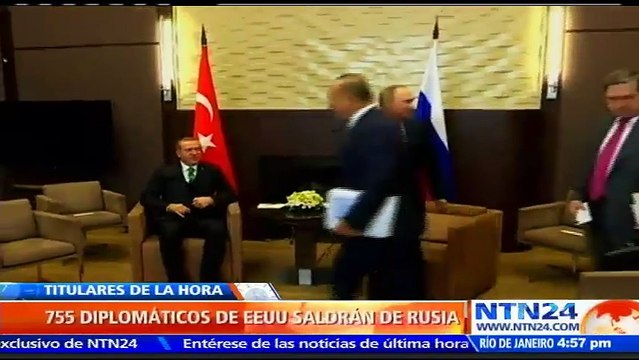 755 diplomáticos de EE. UU. deberán abandonar Rusia: presidente Vladimir Putin