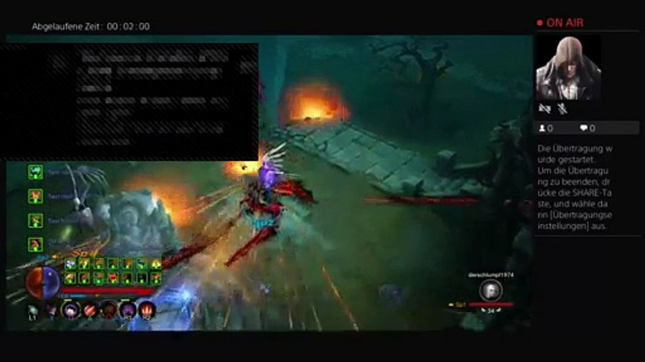 PS4-Live-Übertragung von InTheForest2016