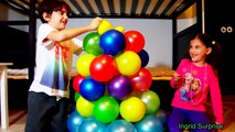 Ballon des ballons dessin animé enfants les couleurs pour enfants Apprendre Voir létablissement le le le le la humide étonnant