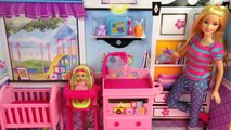 ❀ Барби Няня малыш Играем в дочки матери с куклой пупсик Barbie Baby sitter Baby Doll Cha