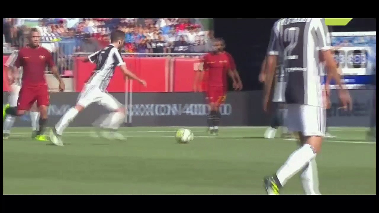 Roma - Juventus 0-1 Gol ed Highlights HD PRIMO TEMPO - HALF TIME - ICC 30/7/2017