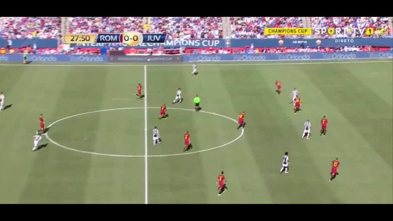 Roma - Juventus 0-1 MANDZUKIC scored at 29' 1th goal for Juventus ICC 30/7/2017