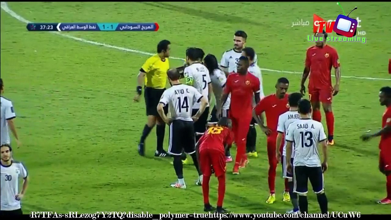 2017-07-30 نادي نفط الوسط ونادي المريخ السوداني البطوله العربيه للانديه مباراه كامله