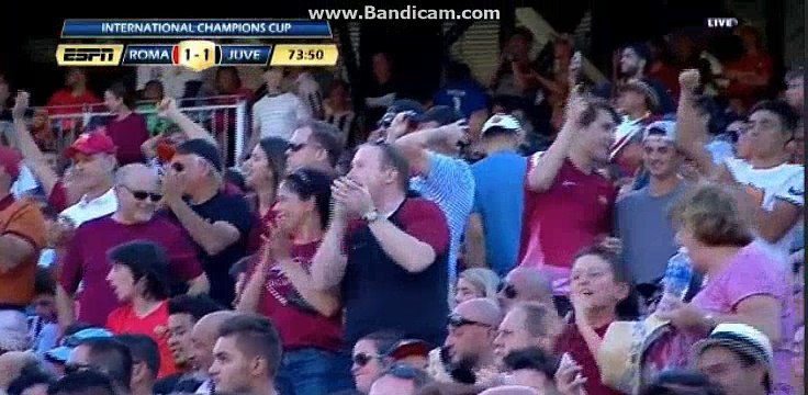 Dzeko Super Goal HD AS Roma 1 - 1	Juventus 30-07-2017