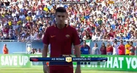 All Penalty shoot out  HD AS Roma  4-5  Juventus FC   30.07.2017