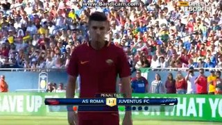 All Penalty shoot out  HD AS Roma  4-5  Juventus FC   30.07.2017