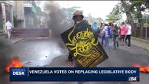 i24NEWS DESK | Venezuela votes on replacing legislative body |  Sunday, July 30th 2017