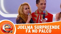 Joelma faz surpresa para fã no programa Eliana