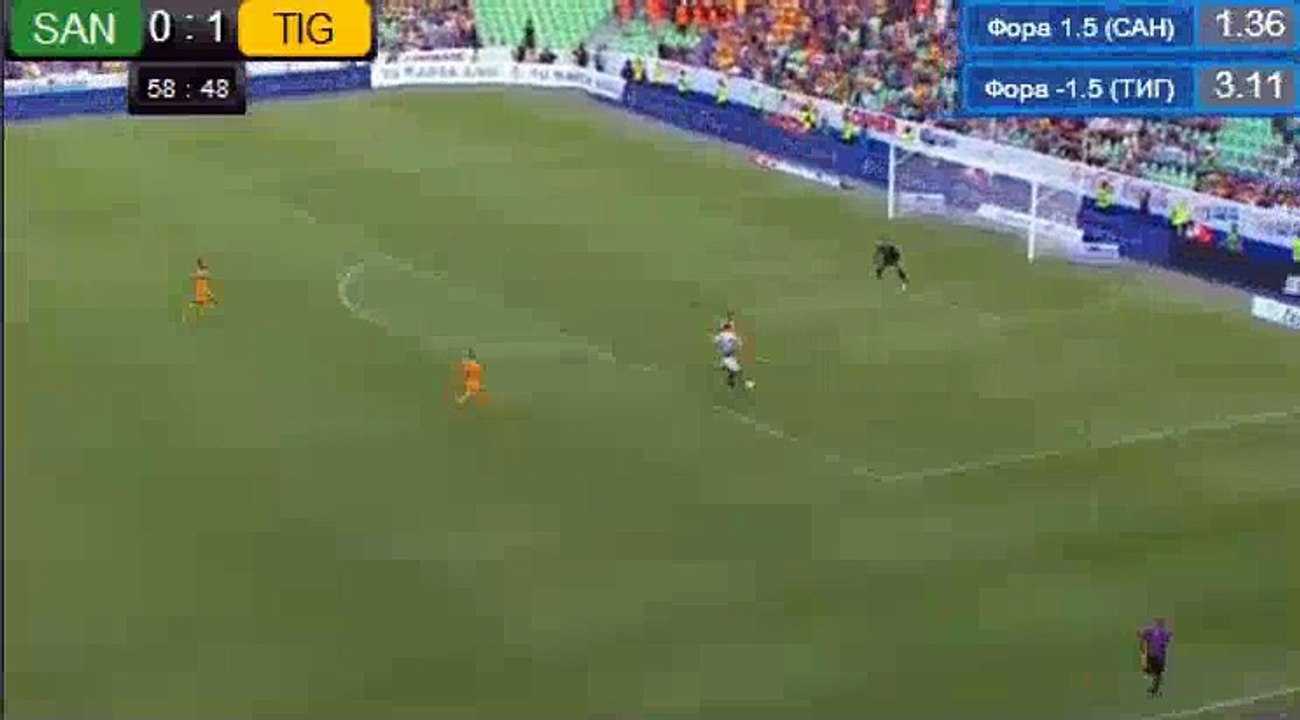 Julio Fu Goal HD - Club Santos Laguna 1-1 UANL Tigres 30.07.2017