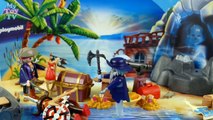 Mouvement arrêter Playmobil film de pirates
