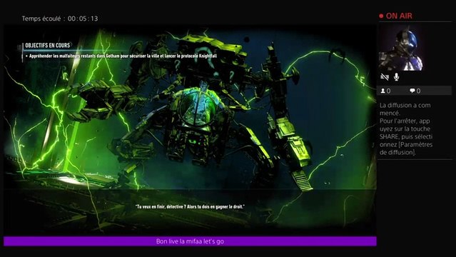 Batman arkham knight on teste les 4 personnage robin catwoman nightwing azrael batman (10)