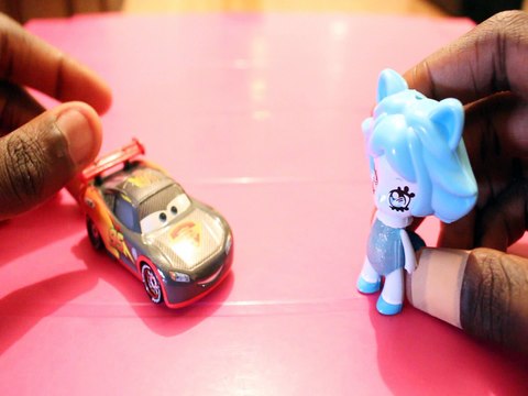 PEPPA PIG VS LIGHTENING MCQUEEN OWLETTE LAVOONIA THE GLIMMIES PJ MASKS Toys BABY Videos, CARS 3, DISNEY , PIXAR,