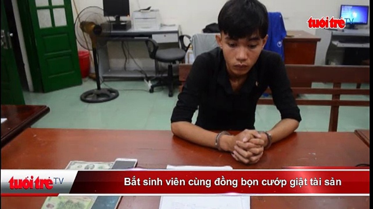 Bắt sinh viên cùng đồng bọn cướp giật tài sản